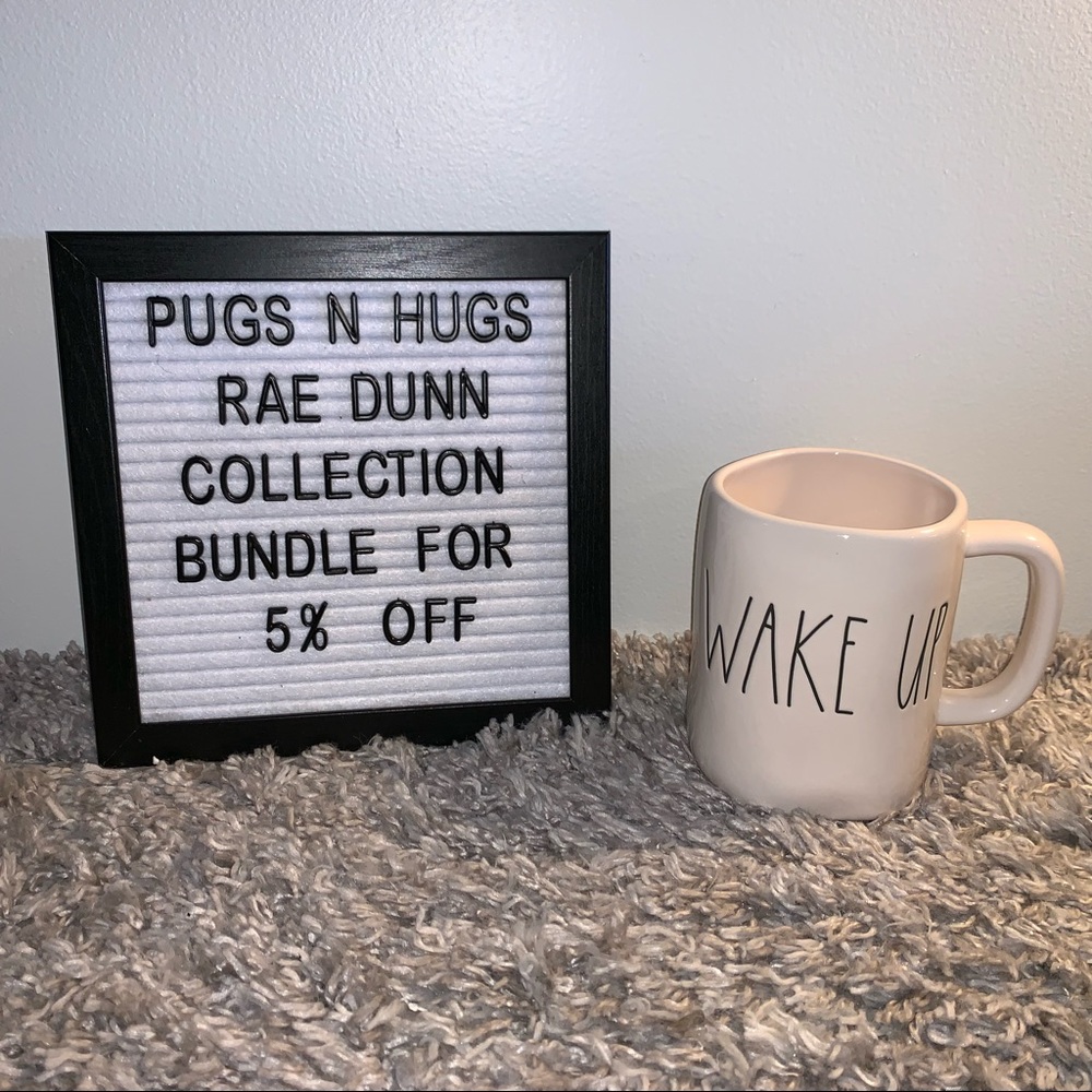 (3 available) Rae Dunn Wake Up Mug